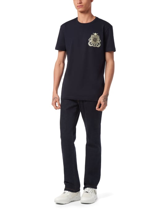 T-Shirt Rundhalsausschnitt Ss Crest Barock - Image 4