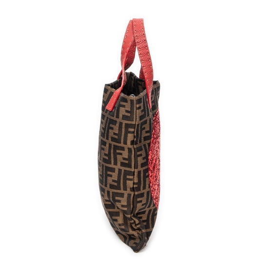 Sequins Flat Tote Handtasche - Image 4