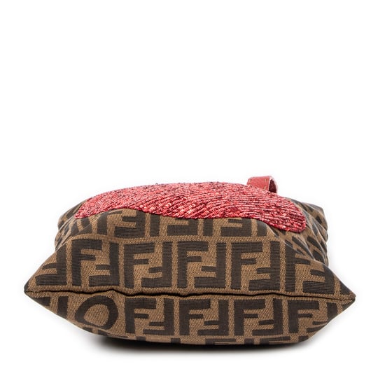 Sequins Flat Tote Handtasche - Image 6