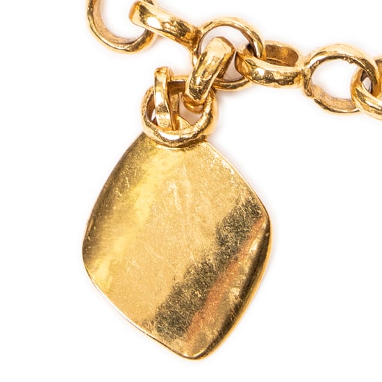 CC Medallion Pendant Chain Necklace Halskette - Image 6