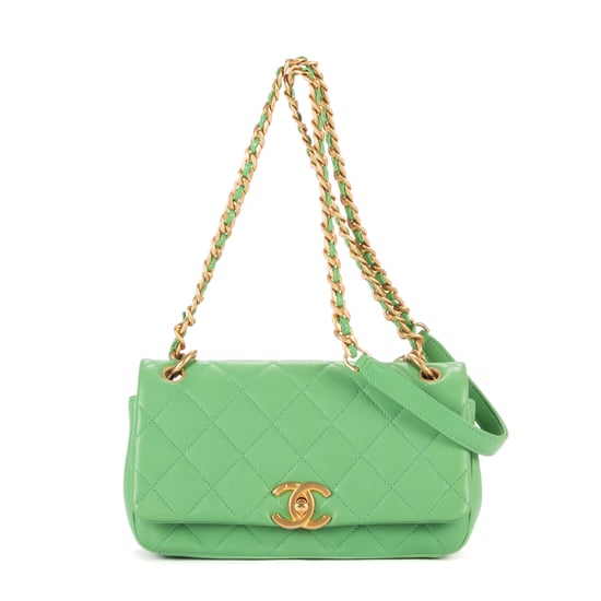Top Handle Satchel Single Flap Umhängetasche - Image 1