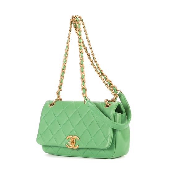 Top Handle Satchel Single Flap Umhängetasche - Image 2