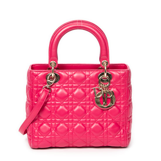 Medium Lady Dior Zip Umhängetasche - Image 1