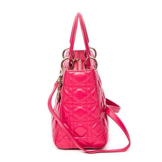 Medium Lady Dior Zip Umhängetasche - Image 3