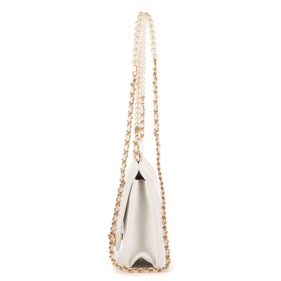 Vintage Pearl Wallet on Chain Umhängetasche - Image 3