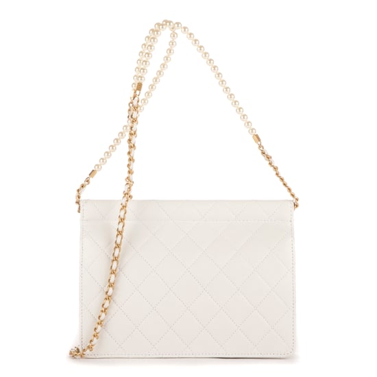 Vintage Pearl Wallet on Chain Umhängetasche - Image 4