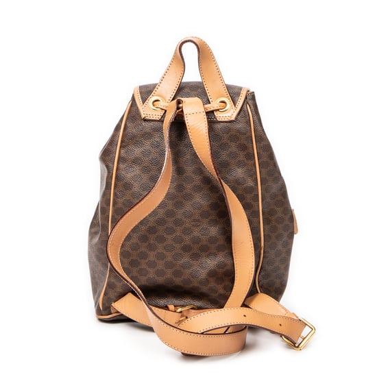 Small Flap Drawstring Backpack Rucksack - Image 5