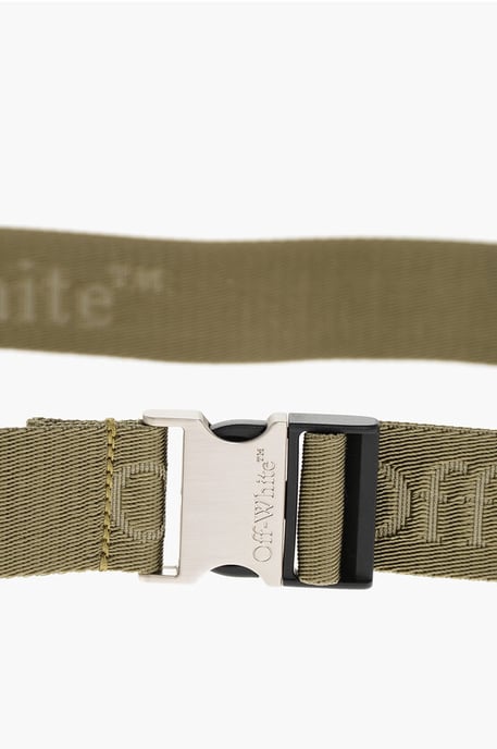 Bandgürtel mit Logo-Schriftzug, 35 mm, Grün - Image 2