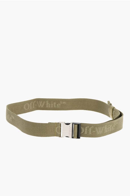Bandgürtel mit Logo-Schriftzug, 35 mm, Grün - Image 3