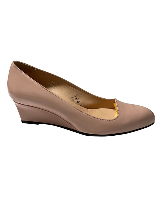 Tod's Spitzer Keilabsatz aus rosa Leder - Image 1