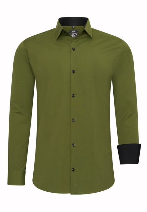Business Hemd S - 6XL Slim Fit Premium Cotton-Stretch - Image 1