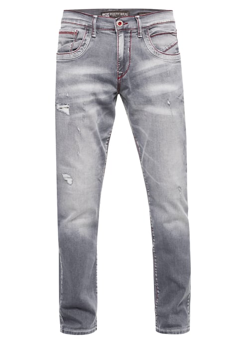 Jeans Hose "ODAR" Destroyed Regular Fit Stretch - Image 1