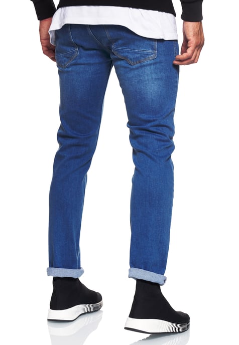 Jeans Hose "MELVIN" Slim Fit Cotton-Stretch - Image 4