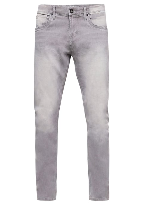 Grey Used Jeans Hose "MELVIN" Slim Fit Cotton-Stretch - Image 1