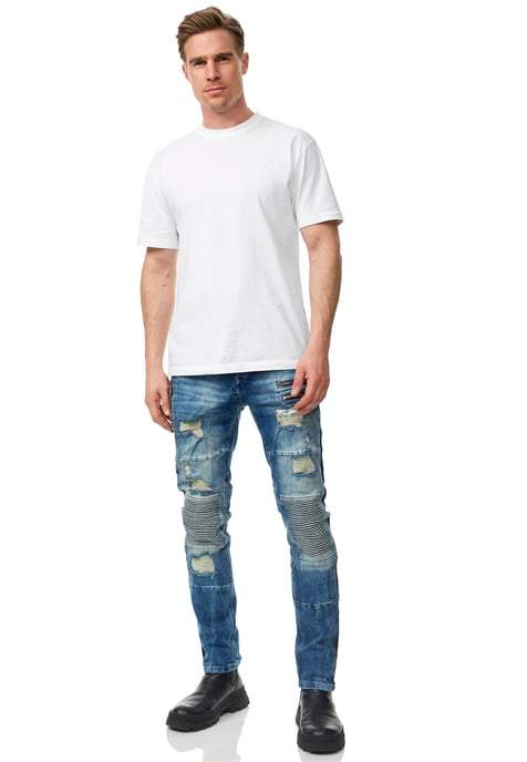 Jeans Hose "MISATO" Slim Fit (THE FULLY LOADED) - Image 3
