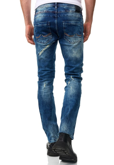 Jeans Hose "MISATO" Slim Fit (THE FULLY LOADED) - Image 5