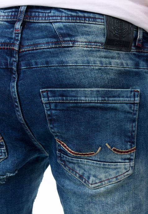 Jeans Hose "MISATO" Slim Fit (THE FULLY LOADED) - Image 6