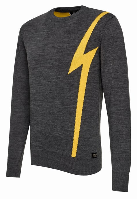 Rundhals Flash Strick Pullover - Image 2