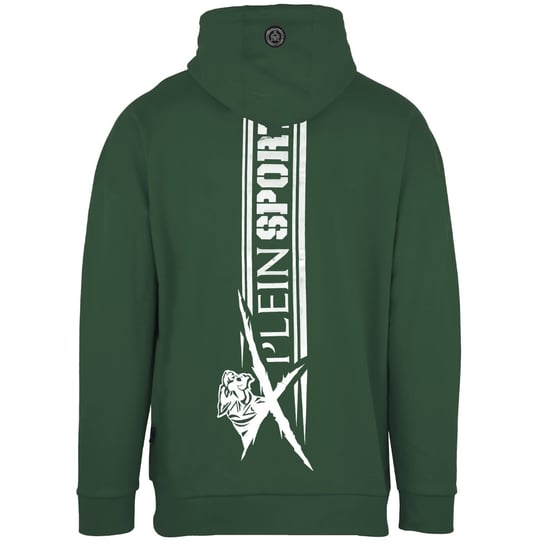 Grüner Hoodie mit großem Plein Sport-Logo auf der Rückseite - Image 2