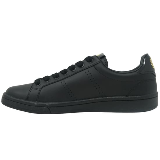 Fred Perry B4290 220 B721 Schwarze Leder-Sneaker mit Lasche - Image 3