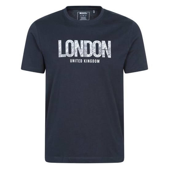 Mountain Warehouse - "London" T-Shirt für Herren kurzärmlig (Marineblau) - Image 1