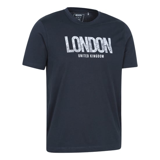 Mountain Warehouse - "London" T-Shirt für Herren kurzärmlig (Marineblau) - Image 3