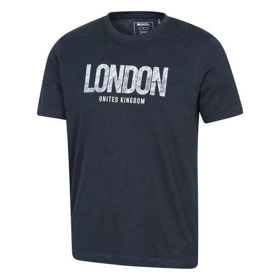 Mountain Warehouse - "London" T-Shirt für Herren kurzärmlig (Marineblau) - Image 4
