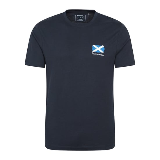 Mountain Warehouse - "West Highlands" T-Shirt für Herren kurzärmlig (Marineblau) - Image 1