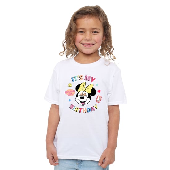 Disney - "It's My Birthday" T-Shirt für Kinder (Weiß) - Image 5
