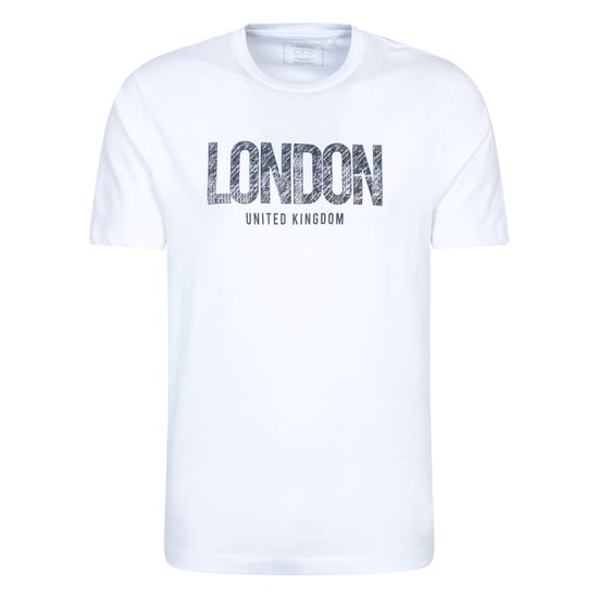 Mountain Warehouse - "London" T-Shirt für Herren kurzärmlig (Weiß) - Image 1