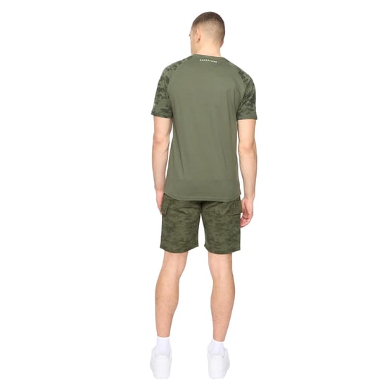 Crosshatch - "Janscore" T-Shirt für Herren (Oliv) - Image 2