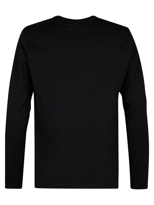 Petrol Industries - Langarmshirt mit Logo Dolphinpark Herren - Schwarz - Image 2