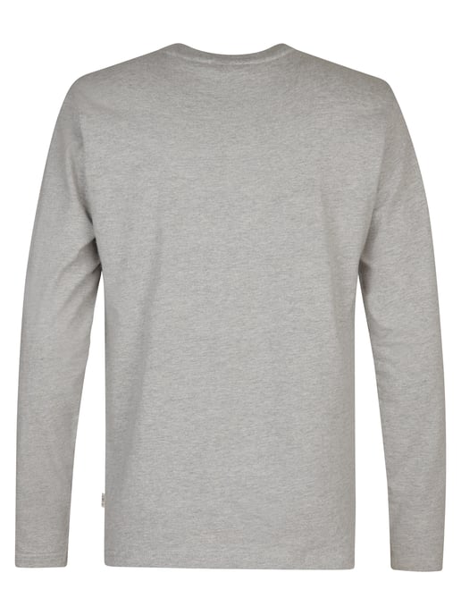 Petrol Industries - Langarmshirt mit Logo Dolphinpark Herren - Grau - Image 2