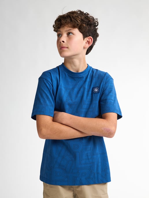 Petrol Industries - T-Shirt mit Allover-Muster Hibiscusbreeze Jungen - Blau - Image 3