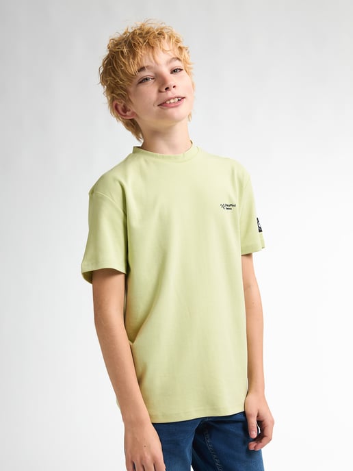 Petrol Industries - T-Shirt mit Logo Flamingview  Jungen -  Grün - Image 3
