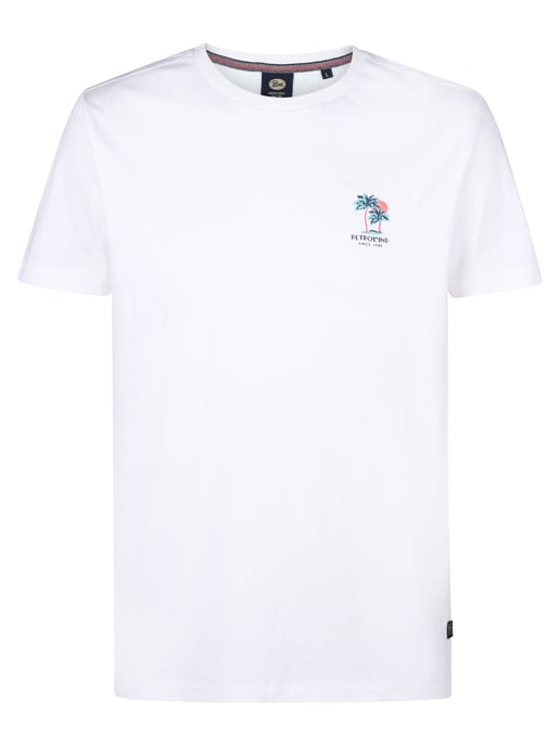 Petrol Industries - T-Shirt mit Aufdruck Paradise Herren - Weiß - Image 1