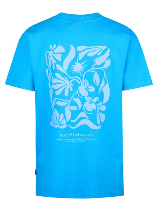 Petrol Industries - T-Shirt mit Rückenaufdruck Schooner Jungen - Blau - Image 2