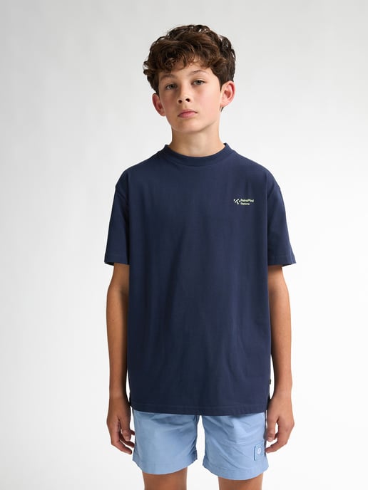 Petrol Industries - T-Shirt mit Rückenaufdruck Shoreline Jungen - Blau - Image 3