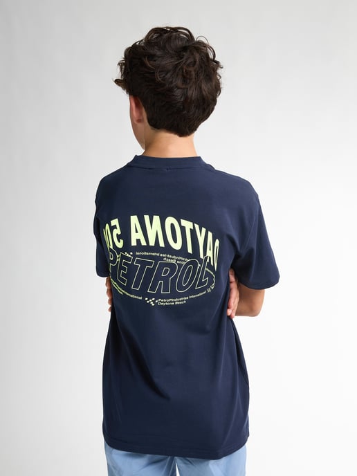 Petrol Industries - T-Shirt mit Rückenaufdruck Shoreline Jungen - Blau - Image 4