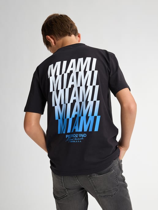 Petrol Industries - T-Shirt mit Rückenaufdruck Flamingoline Jungen - Schwarz - Image 4