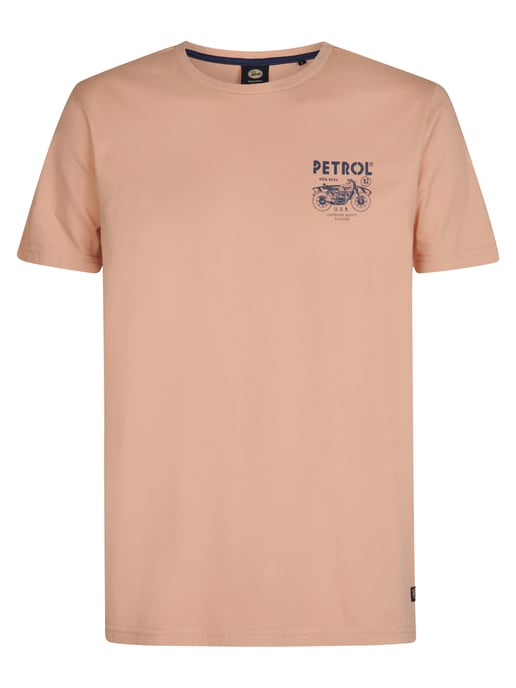 Petrol Industries - T-Shirt mit Rückenaufdruck Bayfrontstone Herren - Rot - Image 1
