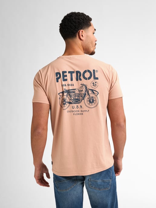 Petrol Industries - T-Shirt mit Rückenaufdruck Bayfrontstone Herren - Rot - Image 4