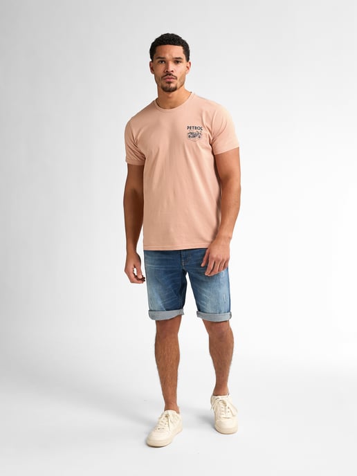 Petrol Industries - T-Shirt mit Rückenaufdruck Bayfrontstone Herren - Rot - Image 5