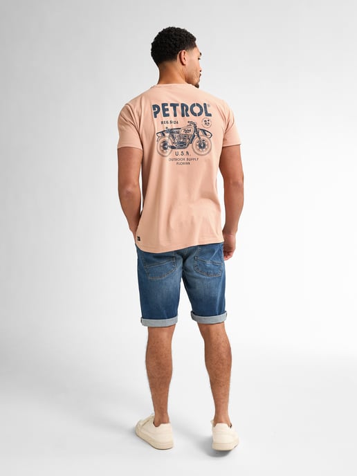 Petrol Industries - T-Shirt mit Rückenaufdruck Bayfrontstone Herren - Rot - Image 6