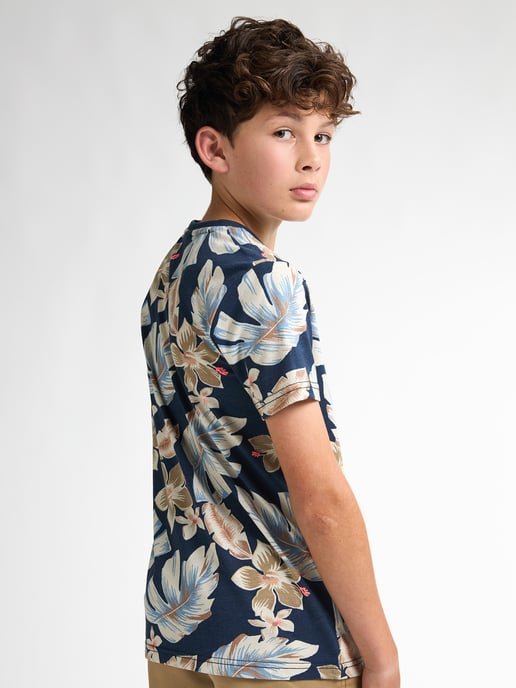 Petrol Industries - T-Shirt mit Allover-Muster Fisherway Jungen - Blau - Image 4