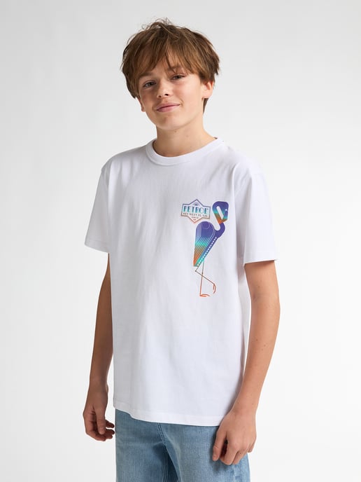 Petrol Industries - T-Shirt mit Rückenaufdruck Palmbreeze  Jungen -  Weiß - Image 3