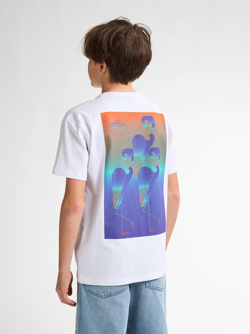 Petrol Industries - T-Shirt mit Rückenaufdruck Palmbreeze  Jungen -  Weiß - Image 4