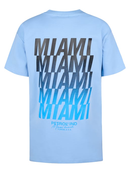 Petrol Industries - T-Shirt mit Rückenaufdruck Flamingoline Jungen - Blau - Image 2