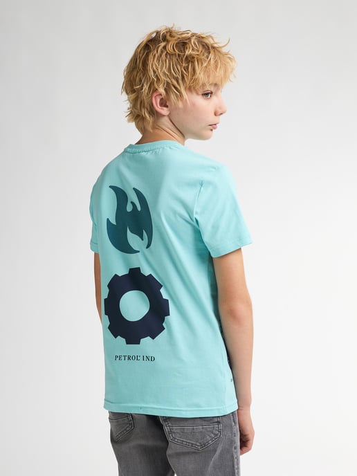 Petrol Industries - T-Shirt mit Logo Citrusview  Jungen -  Blau - Image 4