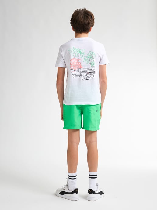 Petrol Industries - T-Shirt mit Rückenaufdruck Tealshore  Jungen -  Weiß - Image 6